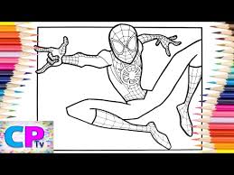 Spider man is a fictional superhero created by writer editor stan lee and writer artist steve ditkohe first appeared in the anthology comic book amazing fantasy 15 august 1962 in the silver age of comic bookshe appears in american comic. Video Spider Man Coloring