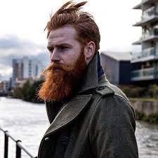 Gwilym Pugh Full Thick Red Beard And Mustache Beards Bearded Man Men Mens Style Model Winter Fashion Diesel Clothin Red Beard Beard No Mustache Beard Images