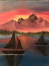 Two ships passing in the night gif. Two Ships Passing In The Night Original Oil On Canvas Album On Imgur