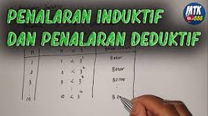 Pada aktivitasnya penelitian deduktif dan penelitian induktif harus dilihat dari sudut kebalikannya atau saling berlawanan. Penalaran Induktif Dan Deduktif Induksi Matematika Youtube