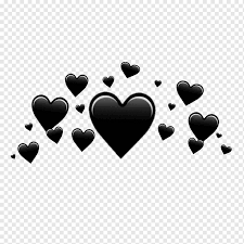 22119 best background free video clip downloads from the videezy community. Picsart Studio Black Crown Love White Heart Png Pngwing