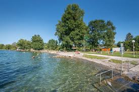 Plage De Sciez Sur Leman In Sciez French Alps Savoie Mont Blanc