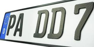 3d E Kennzeichen 520 Mm Carbonoptik Matt 3d Kennzeichen Gmbh