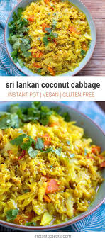 Instant Pot Cabbage Sri Lankan Style Instant Pot Eats Recipe Pot Recipes Instant Pot Recipes Cabbage Recipes