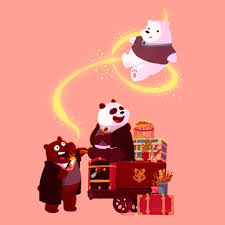 Ice bear believes in you. We Bare Bears Harry Potter Day We Bare Bears Cartoon Network Facebook