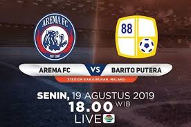 Arema fc vs barito putera. Link Live Streaming Arema Fc Vs Barito Putera Laga Pekan Ke 15 Liga 1 2019 Bolasport Com