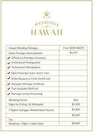A Hawaii Destination Wedding How Much Does It Cost Hawaii Destination Wedding Hawaii Elopement Hawaii Wedding Packages