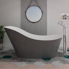 Faite une demande devis en ligne et recevez jusqu'à 5 devis. Baignoire Ilot 170x70 Baignoire Ilot Grise Baignoire Originale Salledebain Online
