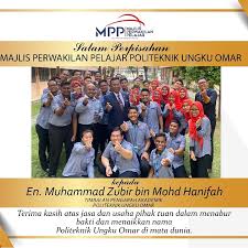 Politeknik ungku omar, 31350 ipoha, negeri peraka, malaizija. Majlis Perwakilan Pelajar On Twitter Kami Mendoakan Kesejahteraan Dan Kejayaan Yang Terbaik Buat Tuan Selamat Maju Jaya Homeoftvetchampions Politeknikmalaysia Politeknikungkuomar Dreambig Puo Mpppuo Penerajukeunggulanmahasiswa