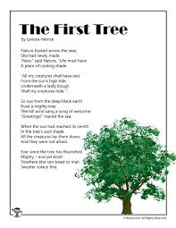 The First Tree Poem For Kids Woo Jr Kids Activities Tree Poem Arbour Day Kids Poems