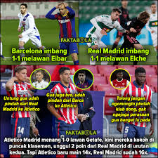 Mulai dari jadwal, hasil, hingga informasi live streaming pertandingan. Fakta Sepakbola Hasil Pertandingan La Liga Hari Ini Facebook