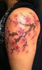 Cherry Blossom Tattoo Falling Leaves Blossom Tattoo Cherry Blossom Tattoo Tattoos