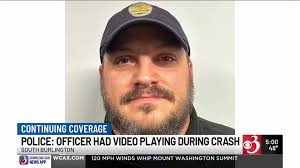 Officer had YouTube video playing during deadly crash, police say