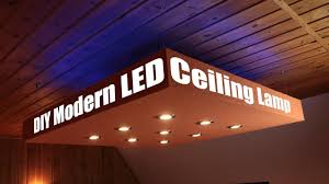 Vapor® ceiling systems offer a variety of patterns generated from simple, repeated elements. Make Your Own Modern Led Ceiling Lamp Youtube