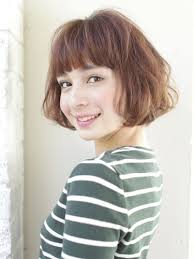 柔らかな質感のふわくしゅボブ ショート ビューティーboxヘアカタログ 髪型 ボブ パーマ ボブパーマ ショートのヘアスタイル