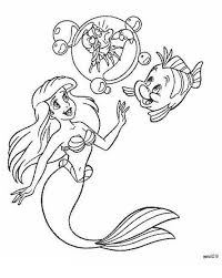 Ariel la petite sirène personnages de dessins animés disney nerd de disney art des fans de disney style disney amour disney walt disney princesses. Coloriage A Imprimer Arielle La Petite Sirene Et Ses Amis Coloriage Dessin Sirene Coloriage Princesse
