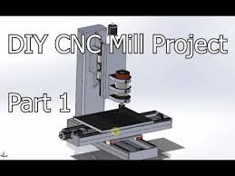 Cnc diy milling machine with total size of 750 x 580 x 390 mm. Diy Cnc Milling Machine Project Part 1 Hobbycnc