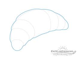 I always find it so hard. How To Draw A Croissant Step By Step Easylinedrawing