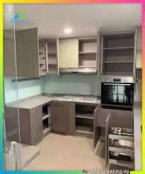 دولاب مطبخ المنيوم ديكور هي