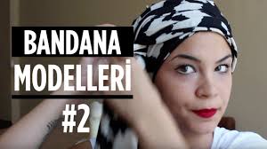 Bandana Modelleri 2 Yeni 5 Yontem Giyen Bayan Youtube Bandanalar Cilt Bakimi Stil