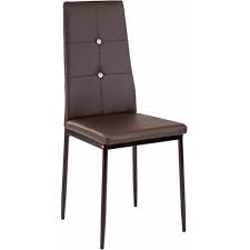 They are well made, comfortable and sturdy. 6 Dining Chairs With Rhinestones Dining Room Chairs Kitchen Chairs Dining Table Chairs Brown