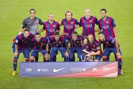 Biz bu yerga futbol o'ynash uchun yeg'ilganmiz. Fcb Spieler Posieren Fur Fotos Am Gamper Freundschaftsspiel Zwischen Fototapete Fototapeten Fc Barcelona Liga Mannschaftssportarten Myloview De