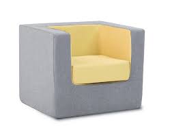 A kid's recliner can also help your kid feel closer to the family. Modern Foam Kids Cubino Chairs By Monte Design