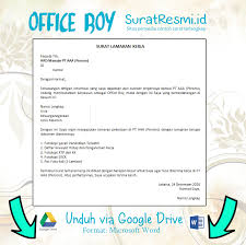 Bersama surat ini saya ingin melamar pada posisi sebagai office boy di spbu pertamina. 11 Contoh Surat Lamaran Kerja Singkat Supaya Cepat Diterima Kerja Suratresmi Id