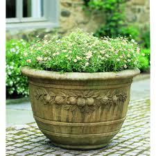 These extra large planters are available in four different widths including an. Pomegranate Large Vintage Outdoor Planter Kinsey Garden Decor