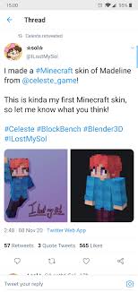 ►minecraft mods ►minecraft maps ►skins minecraft ►skins for girls ►skins for boys ►military skins ►nudes skins ►horror skins ►cute skins ►fortnite skins. The Official Celeste Twitter Account Retweeted A Minecraft Skin Celestegame