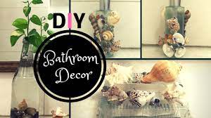 10 relaxing master bath ideas. Diy Bathroom Decorating Ideas With Sea Shells Bathroom Decor Youtube