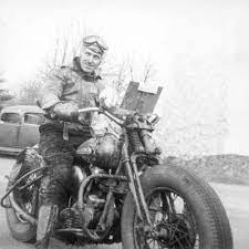 Motorcycling Biography Of Piet Boonstra Motorcycle Vintage Indian Motorcycles Texas State Trooper