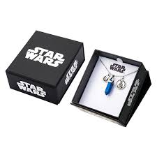 Star Wars Luke Skywalker Crystal Pendant Necklace Thinkgeek Star Wars Jewelry Crystal Necklace Pendant Star Wars Merchandise