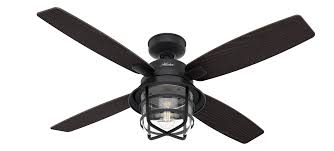 The home decorators collection took the windward iv and created a. Hunter 52 Port Royale Damp Rated Natural Iron Ceiling Fan With Light Kit And Remote Walmart Com Walmart Com