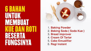 Jadi, kita menggunakan baking powder ini agar kue yang kita buat mengembang sempurna dan teksturnya bagus. 6 Jenis Bahan Pembuat Kue Dan Roti Beserta Fungsinya Wajib Tahu Youtube