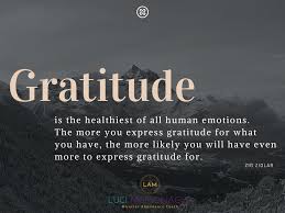 Gratitude Is The Healthiest Of All Human Emotions The More You Express Gratitude For What You Have T Expressing Gratitude Zig Ziglar Quotes Gratitude Quotes