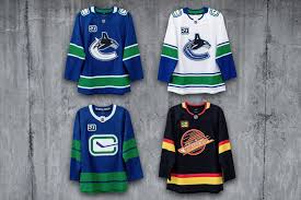 Nhl, the nhl shield, the word mark and image of the stanley cup and nhl conference logos are registered trademarks of the national hockey league. Canucks Unveil Quartet Of New Sweaters For 50th Anniversary Icethetics Co
