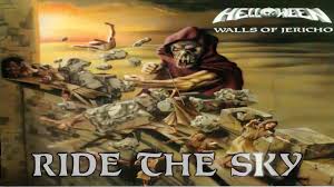 Helloween Walls Of Jericho Ride The Sky Lyric Video Youtube