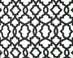 Black And White Geometric Fabric By The Yard Modern Black White Geometric Squares Fabric By The Yard Cotton Drapery Or Upholstery Fabric Designer Black G Fabric Squares Upholstery Fabric Home Decor Fabric
