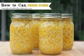 We have a wonderful variety of sweet corn that is grown around here called olathe sweet corn. Canning Corn How To Can Fresh Corn One Hundred Dollars A Month