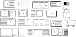 sinks dwg block for autocad  designs cad