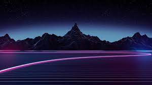 Neon Highway 5120x2880 5k Aesthetic Wallpapers 80s Aesthetic Wallpaper Neon Wallpaper