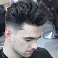 Low Fade With Long Hair On Top Mens Hairstyles Pompadour Mens Haircuts Fade Haircuts For Men