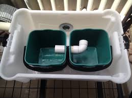 home made sink clay trap stephanie