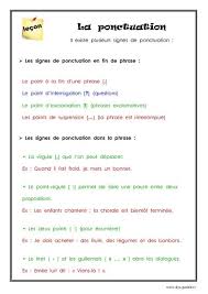 La Ponctuation Ponctuation Signe De Ponctuation Grammaire Cm2