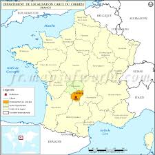 En tant que professionnel, nous vous déconseillons de sortir de ces standards dans l'espoir de vous faire. Correze Carte De Localisation Departement Correze France