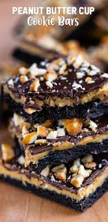 Peanut Butter Cup Cookie Bars Are A Peanut Butter Bars Butter Cookie Cup Peanut Peanutbutter Erdnussbutter Rezepte Erdnussbutterbecher Erdnussbutter
