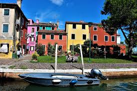 From french pittoresque (but also influenced by picture), from italian pittoresco, from pittore painter, from latin pictor. Hd Wallpaper Venice Burano Italy Buildings Colorful Picturesquely Beautifully Wallpaper Flare