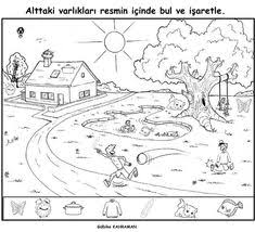 Okul Oncesi Gizlenmis Resim Okul Okul Oncesi Faaliyetler