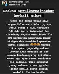 Akim ahmad berkongsi bersama peminat tentang berita pemergian ibunya dengan kapsyen yang sungguh menyentuh perasaan. Yraj8lavzzly3m
